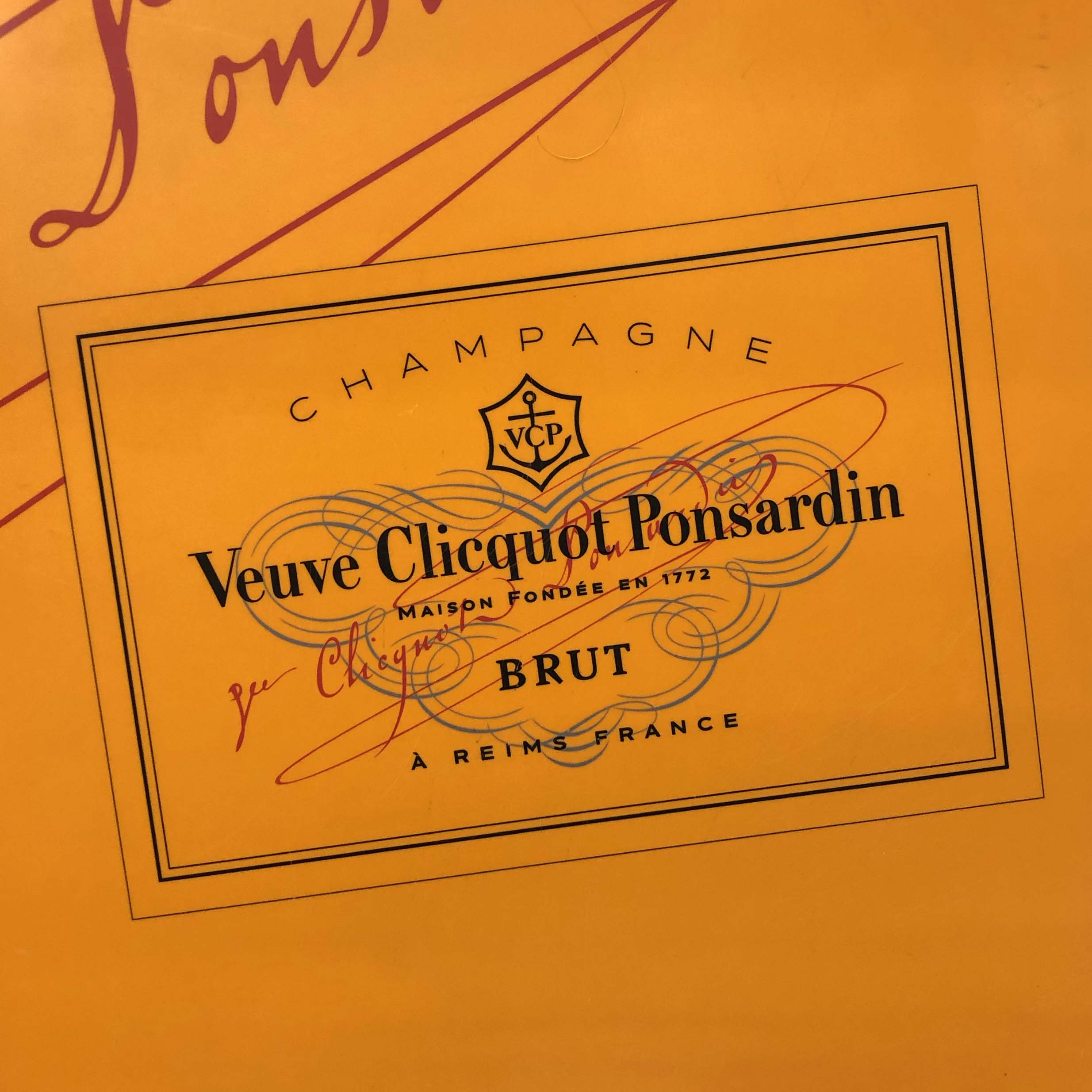 French Veuve Clicquot Promotional Display Boxes, Pair