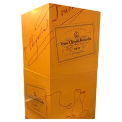 Paire de boîtes promotionnelles Veuve Clicquot