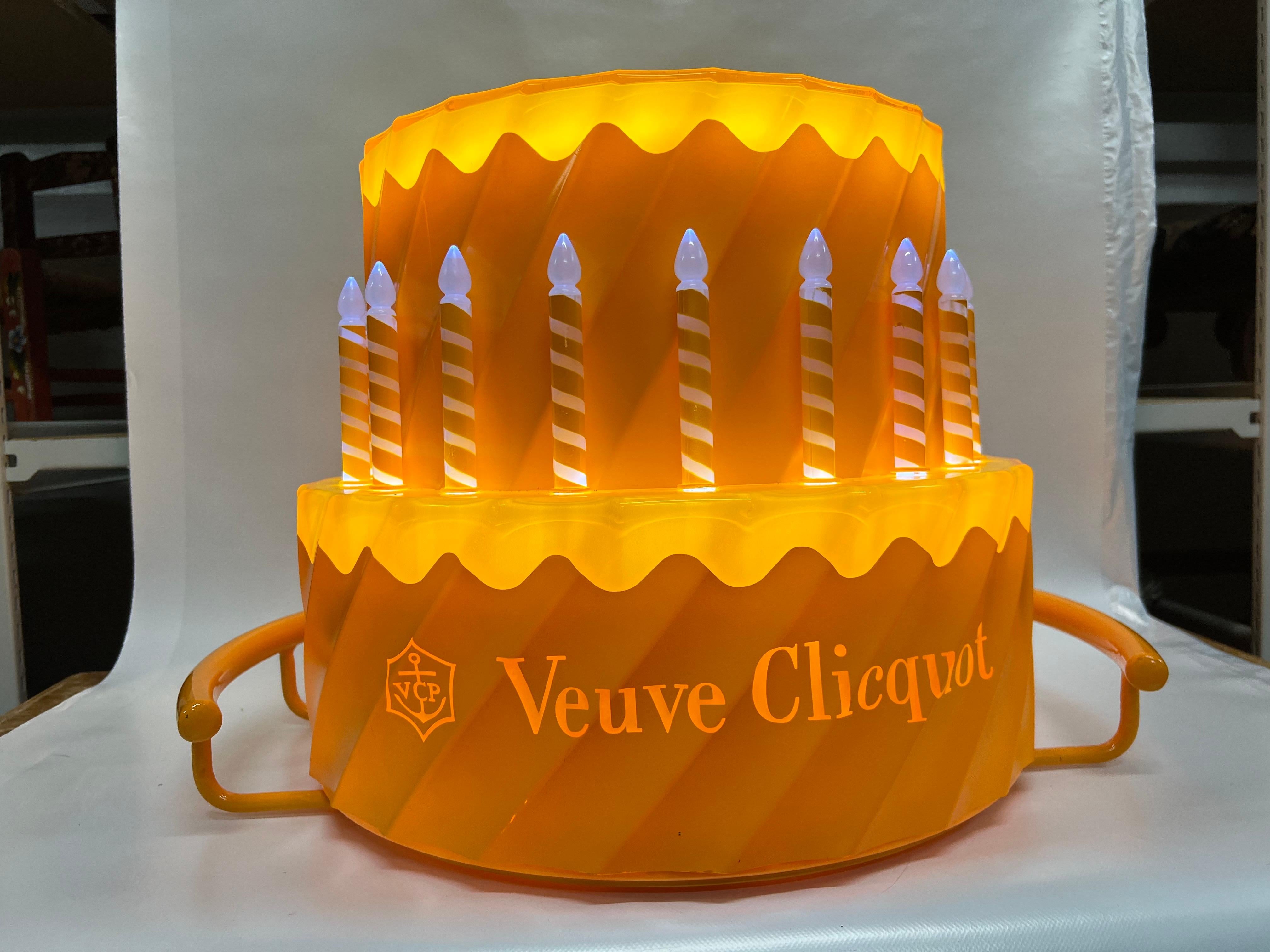 Modern Veuve Clicquot Special Edition magnum Champagne Bottle chiller