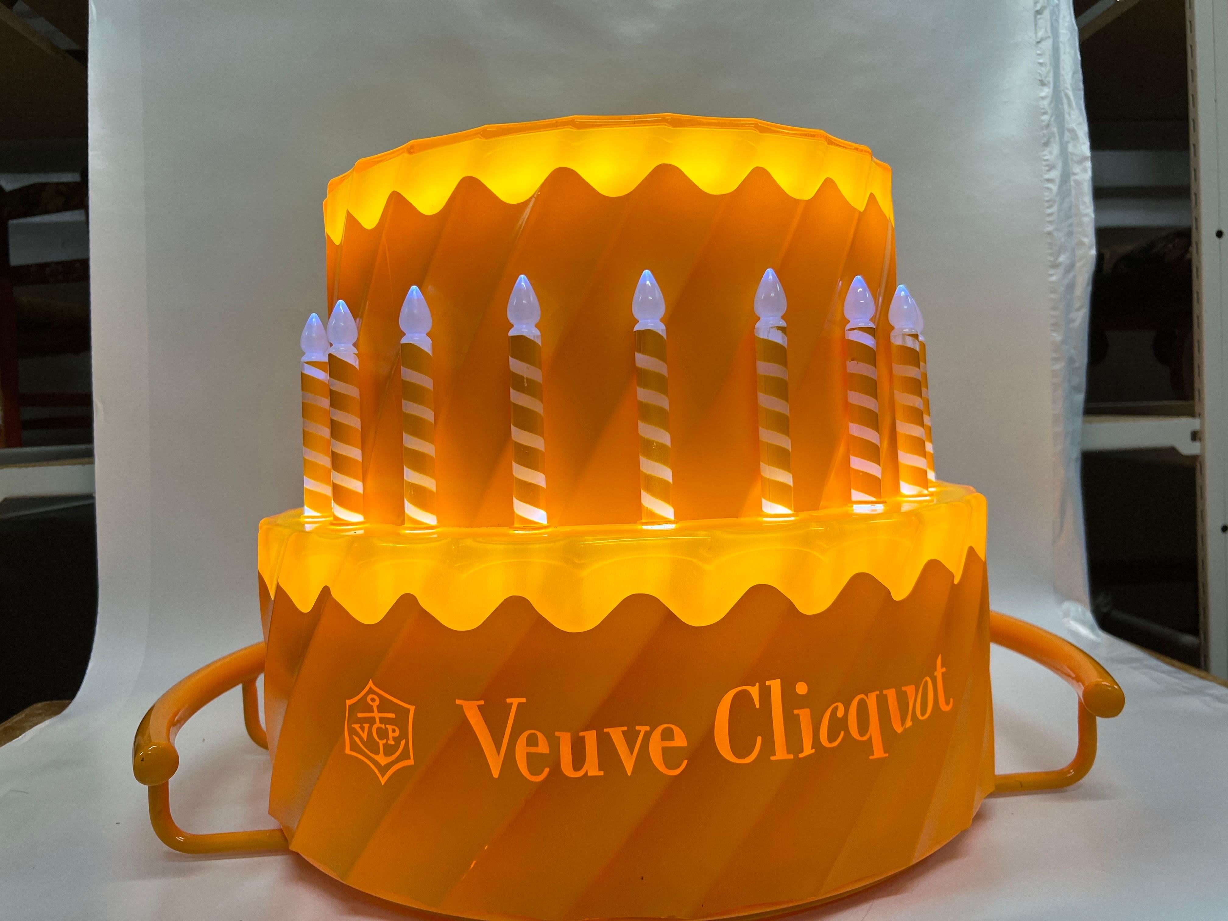 Contemporary Veuve Clicquot Special Edition magnum Champagne Bottle chiller