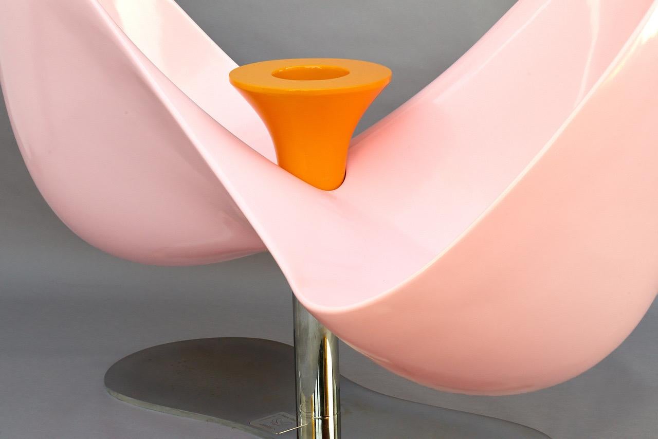 Veuve Cliquot Pink Loveseat by Karim Rashid For Sale 7