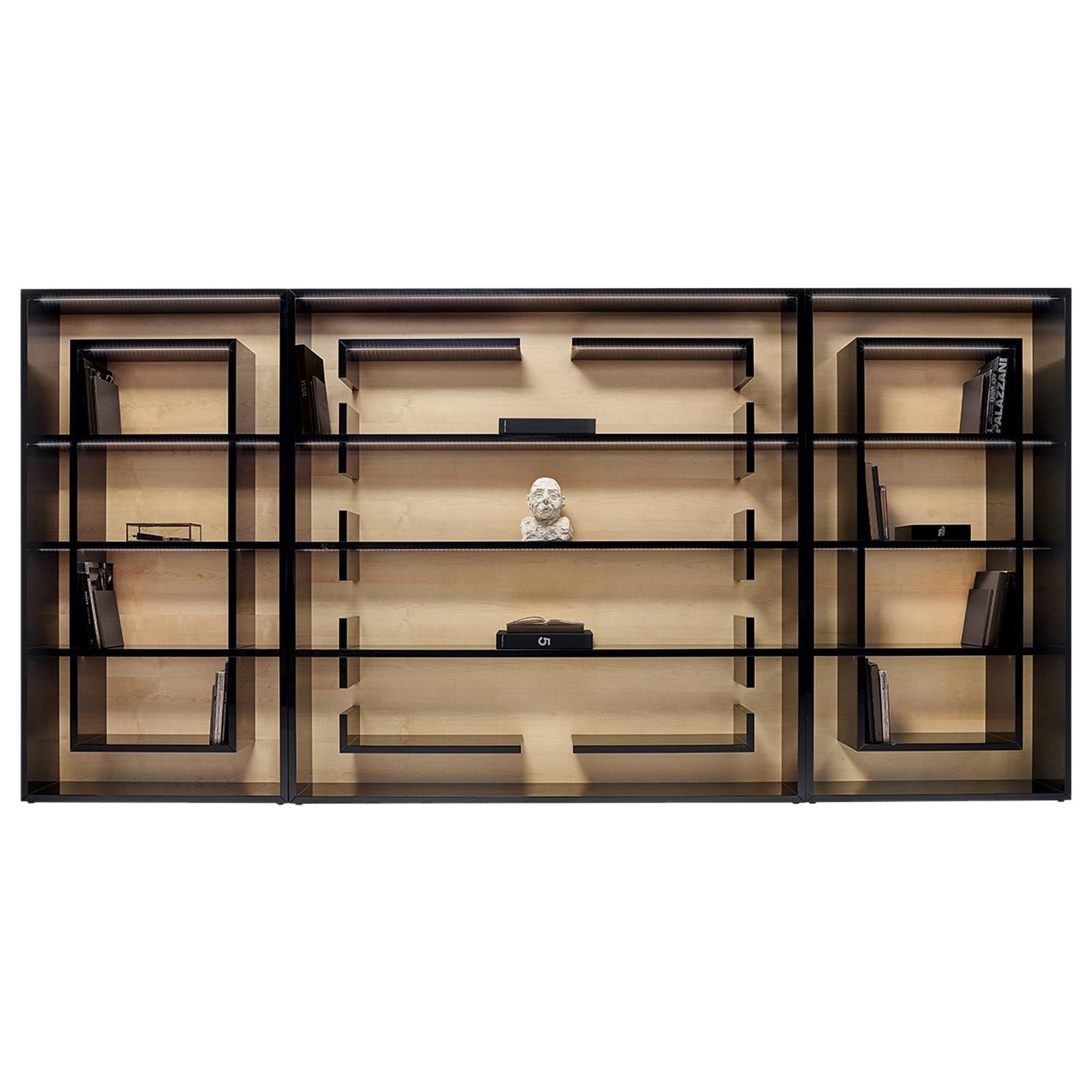 Vexa Contemporary and Customizable Bookcase by Luísa Peixoto For Sale