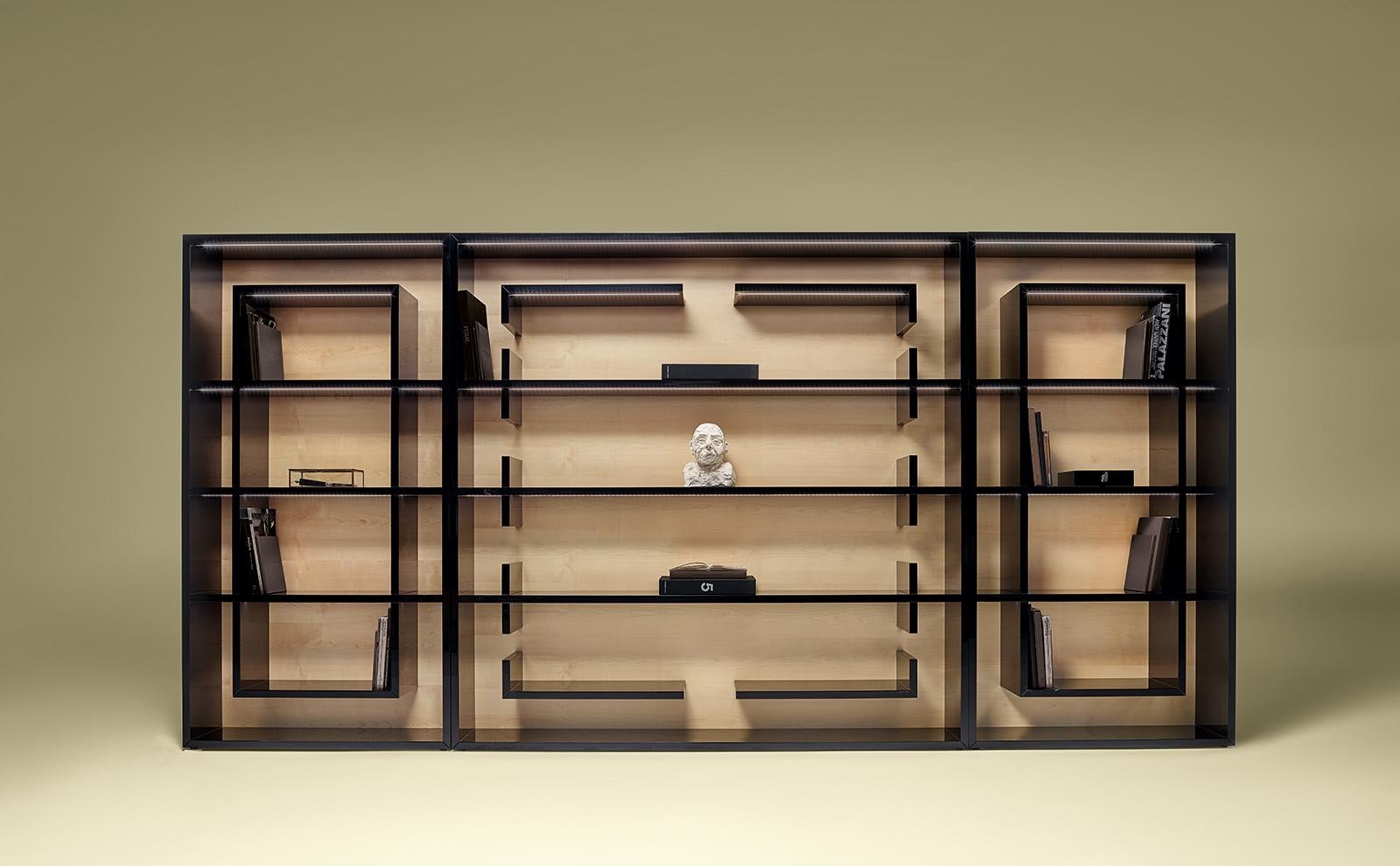 Portuguese Vexa Contemporary and Customizable Bookcase by Luísa Peixoto For Sale
