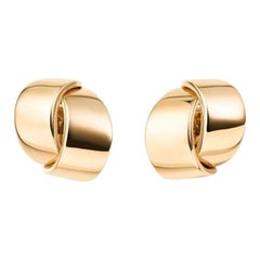 Vhernier 18k Rose Gold Abbraccio Ohrringe
