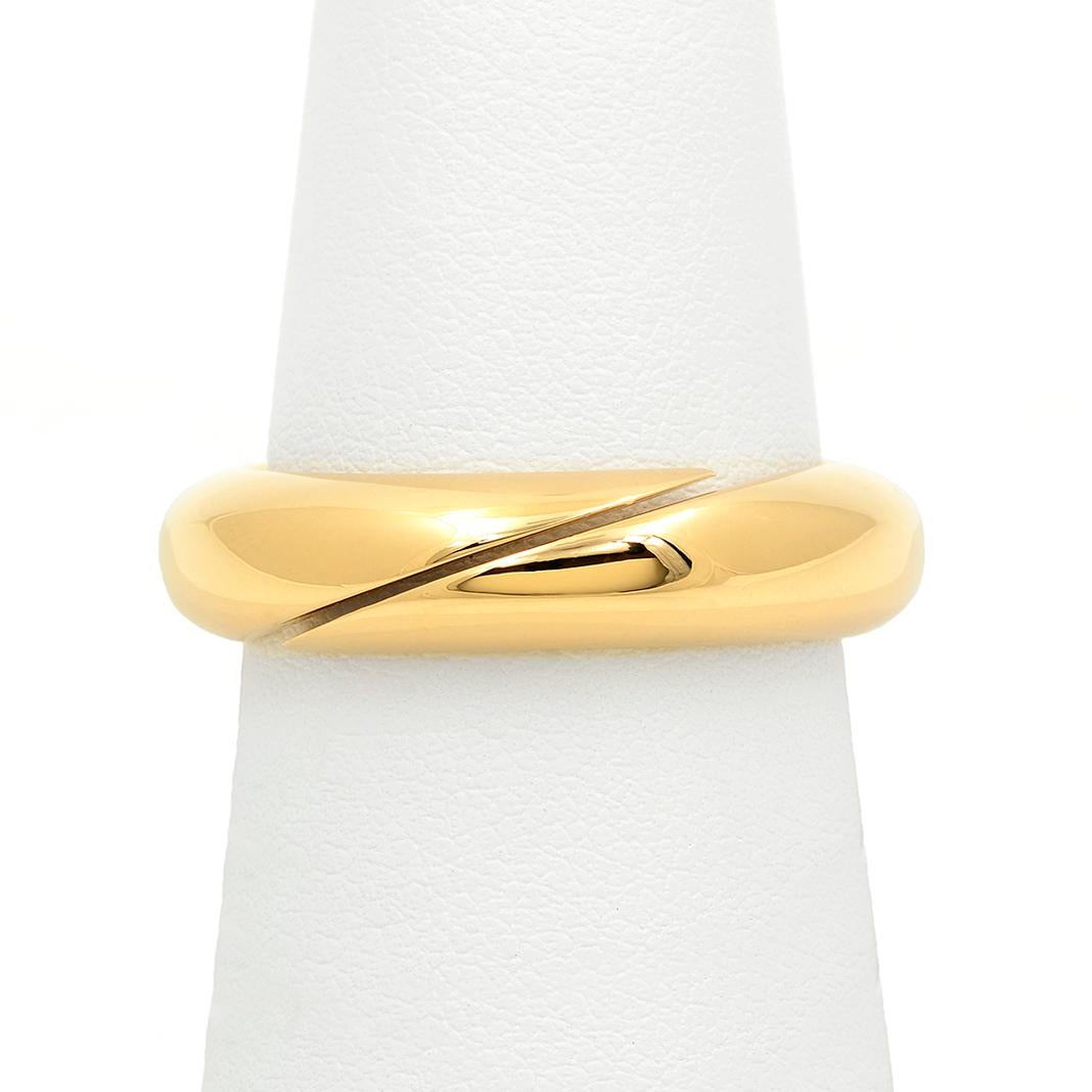 Vhernier 18k Rose Gold Domed Band Ring 1