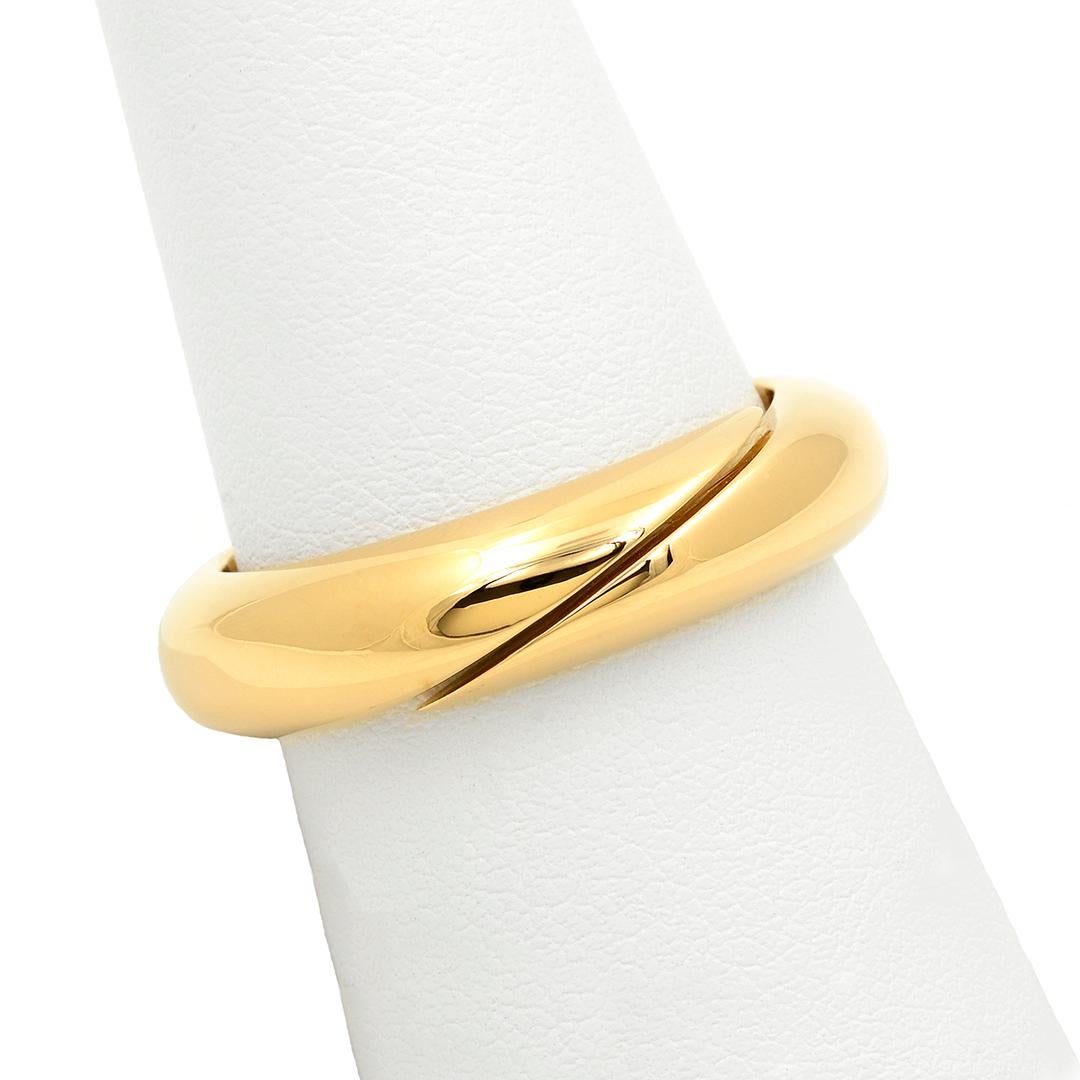 Vhernier 18k Rose Gold Domed Band Ring 2