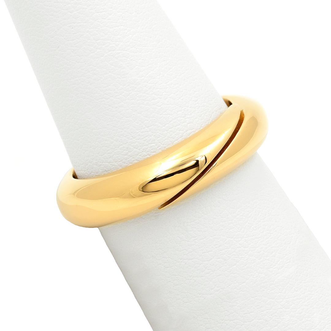Vhernier 18k Rose Gold Domed Band Ring 3
