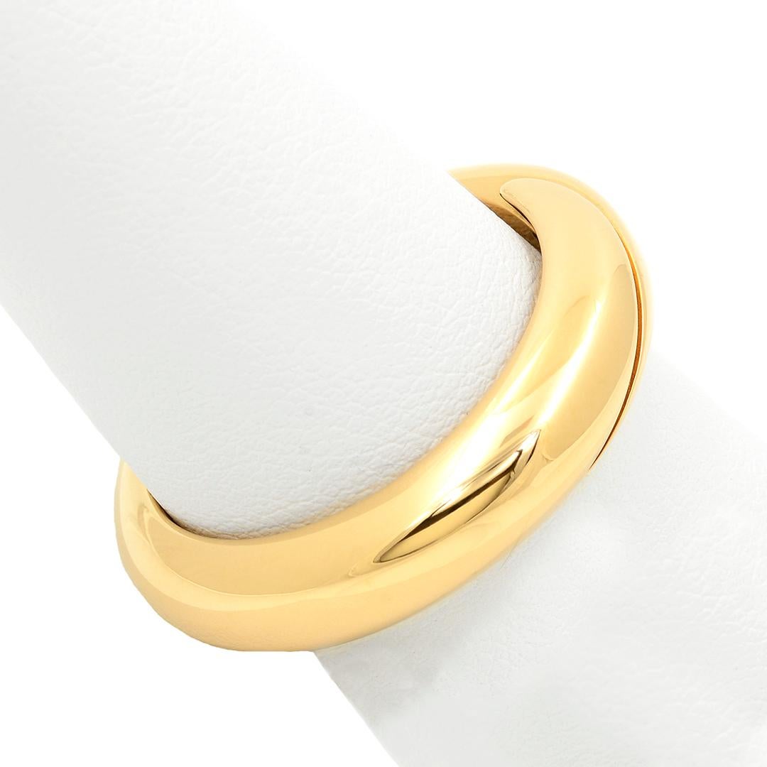 Vhernier 18k Rose Gold Domed Band Ring 4