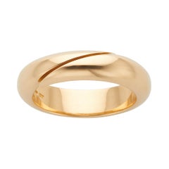 Vhernier 18k Rose Gold Domed Band Ring