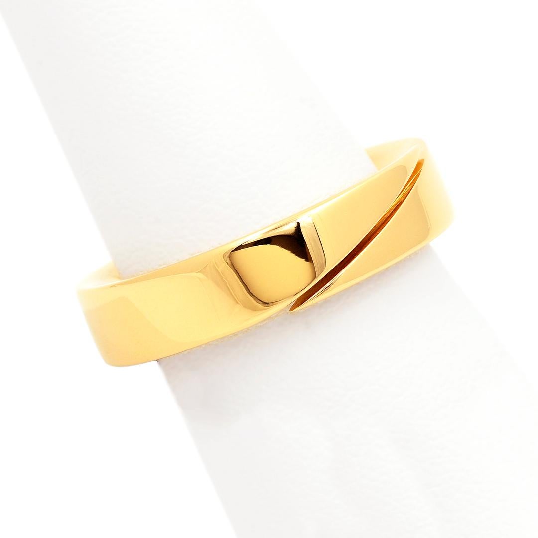 Flacher Bandring, 18 Karat Roségold, von Vhernier 2