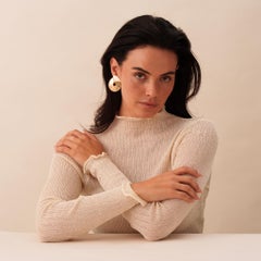 Vhernier Boucles d'oreilles Verso Grande en or rose 18k