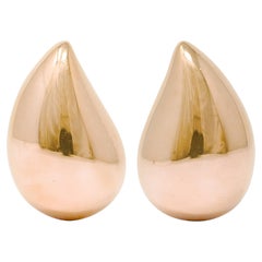 Orecchini a goccia in oro giallo 18 carati Vhernier 2000