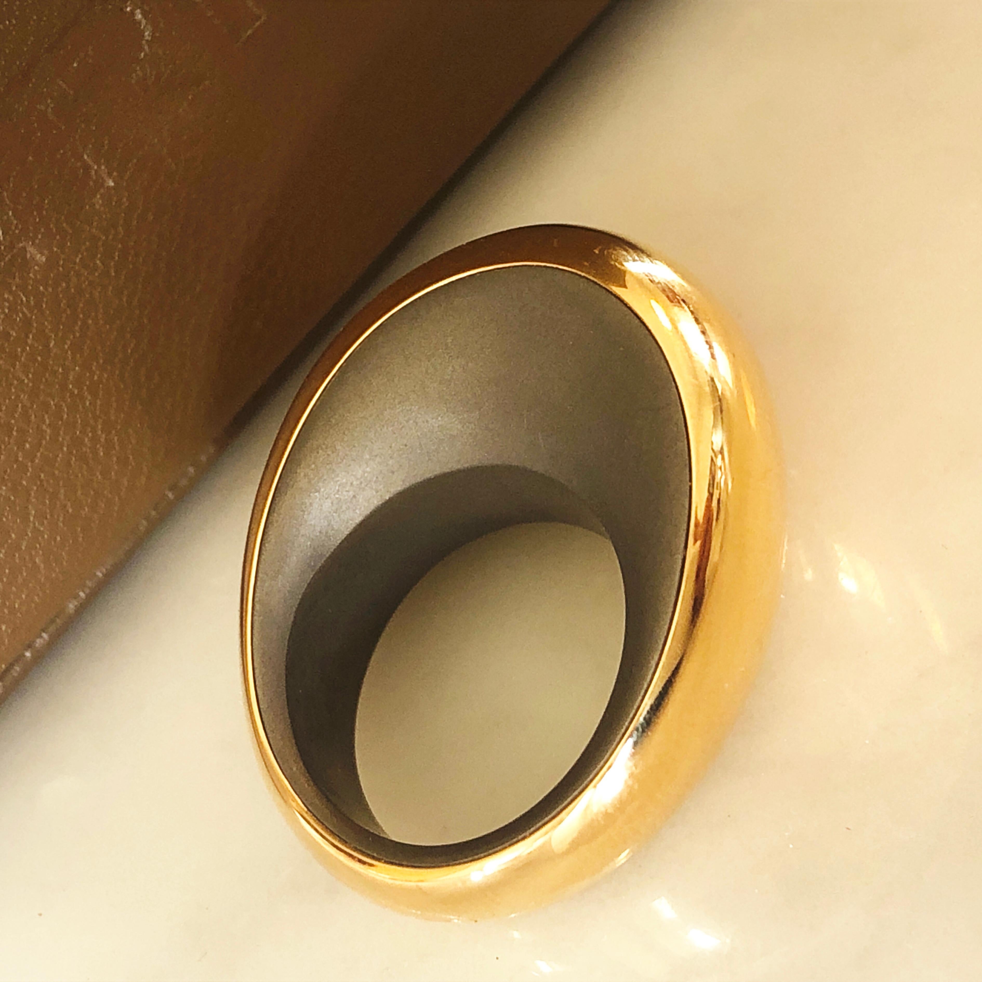Vhernier 2019 Pirouette Titanium Rose Gold Cocktail Ring 1
