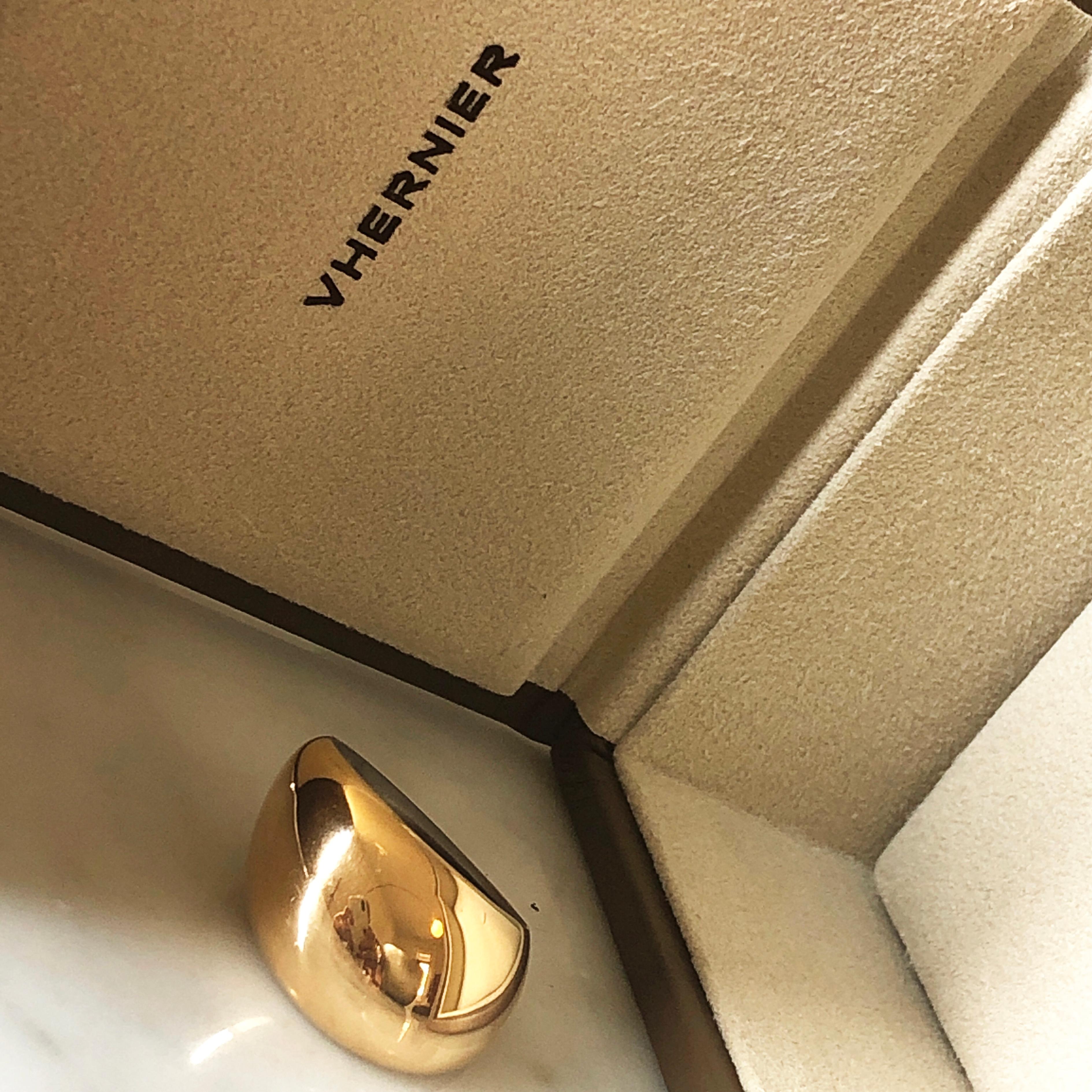 Vhernier 2019 Pirouette Titanium Rose Gold Cocktail Ring 3