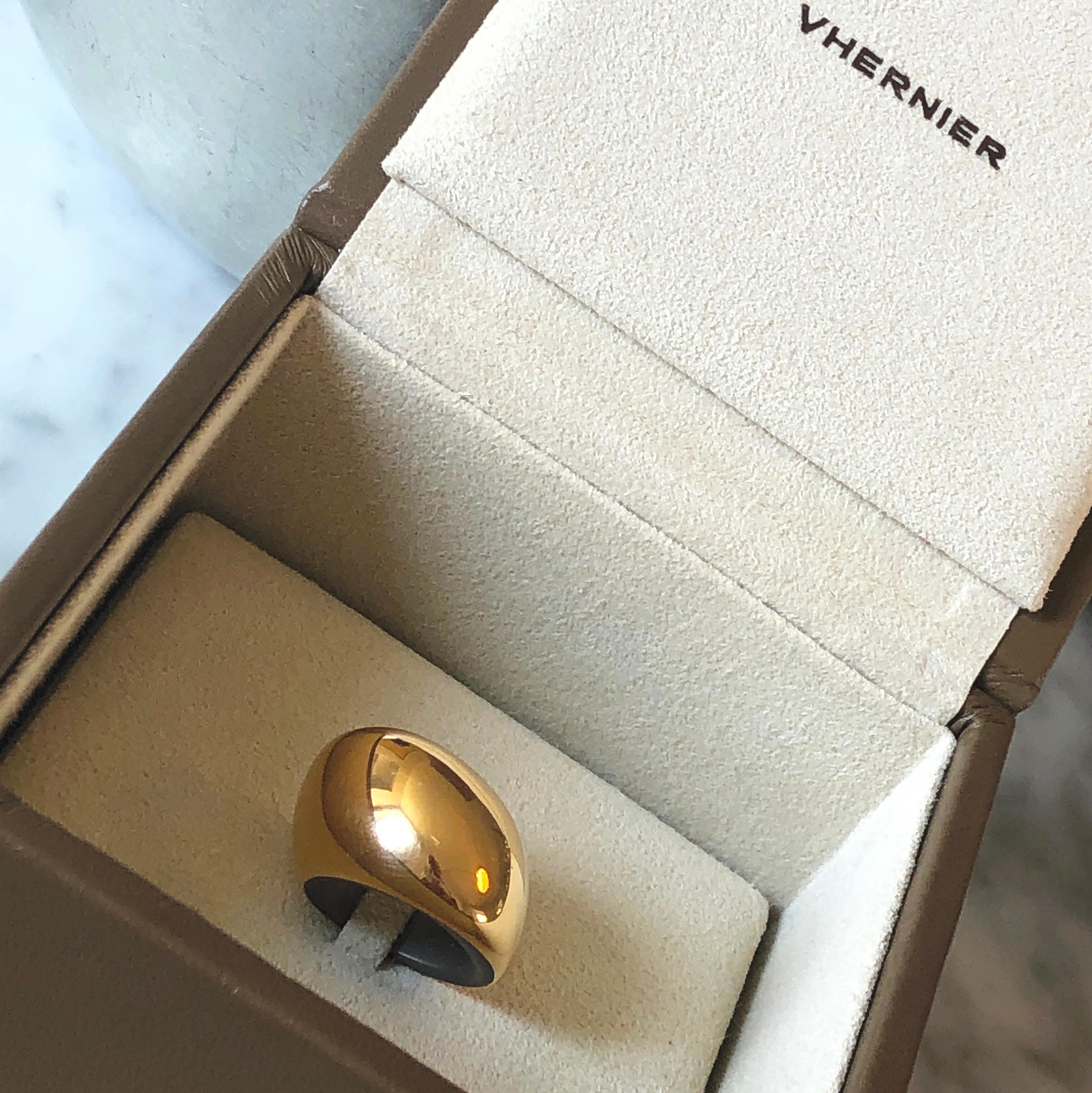 Vhernier 2019 Pirouette Titanium Rose Gold Cocktail Ring 4