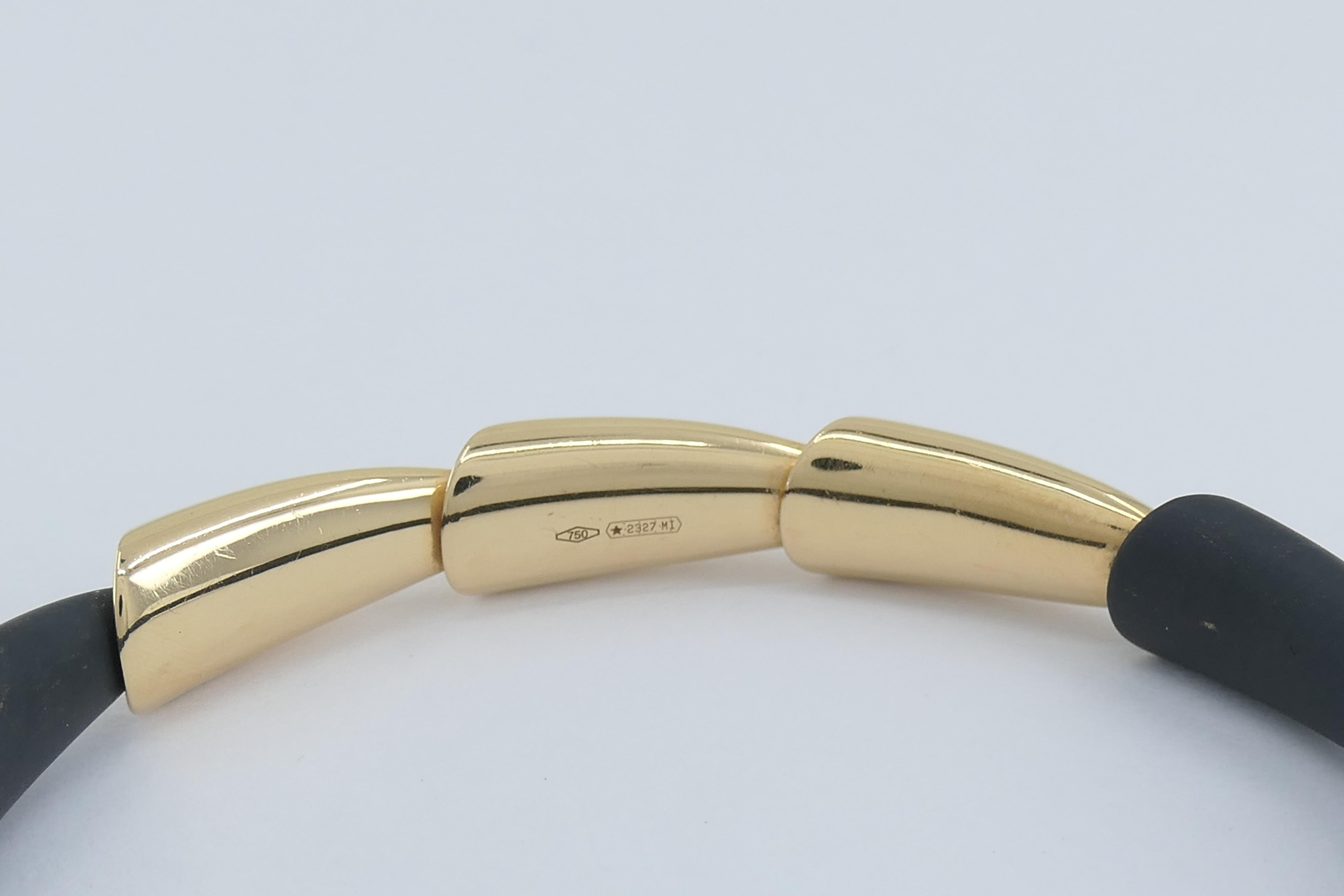 Vhernier Bracelet Calla Midi Titanium Gold 1