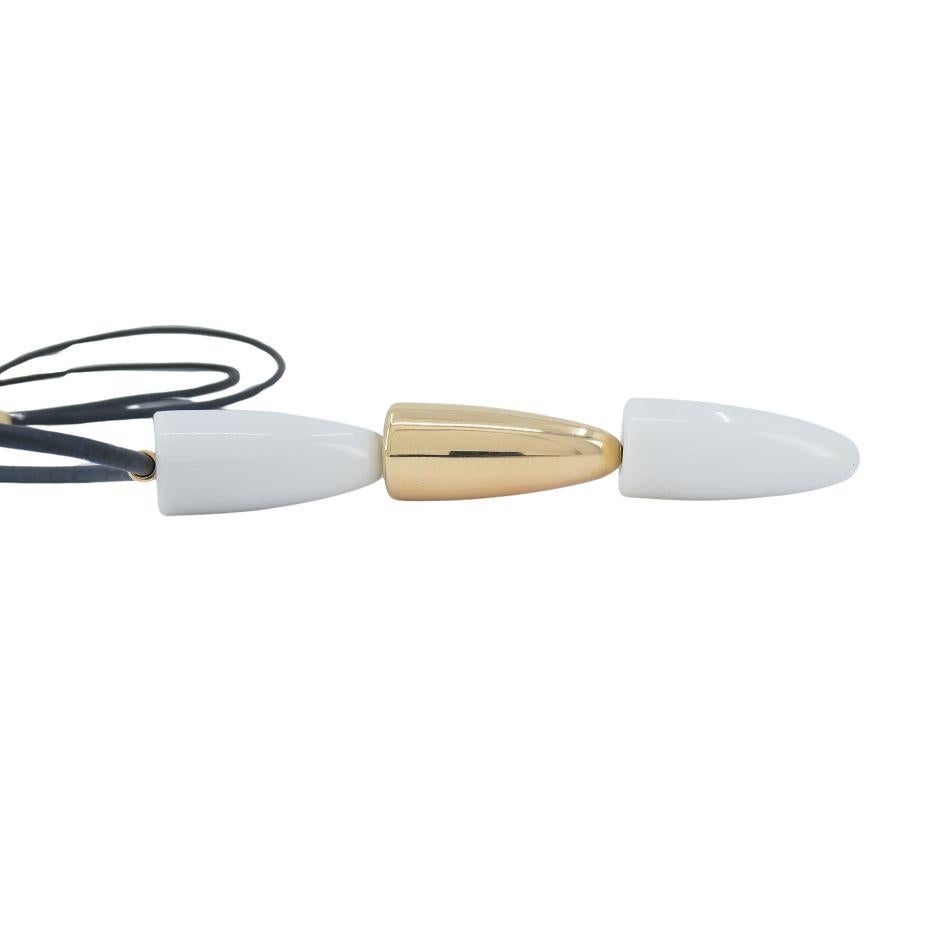 Vhernier Calla 18K Gold Kogolong Pendant Necklace 1