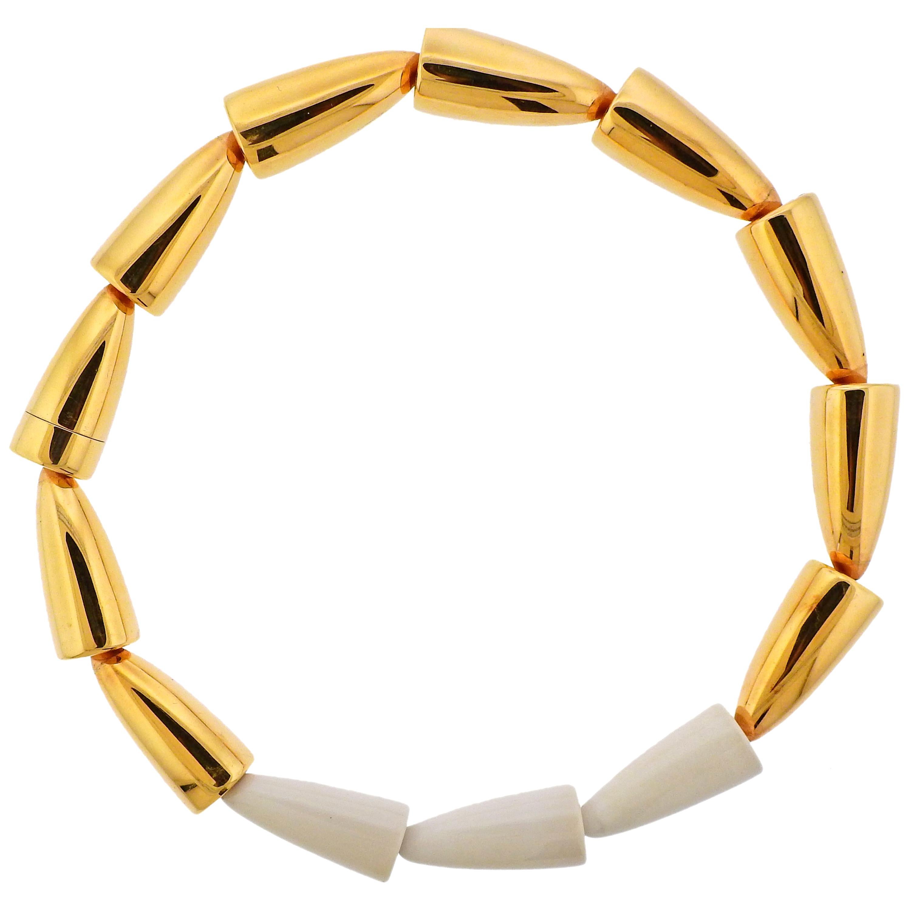 Vhernier Calla Kogolong Gold Necklace