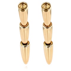 Vhernier Calla Media 18k Rose Gold 3 Drop Ear Clips