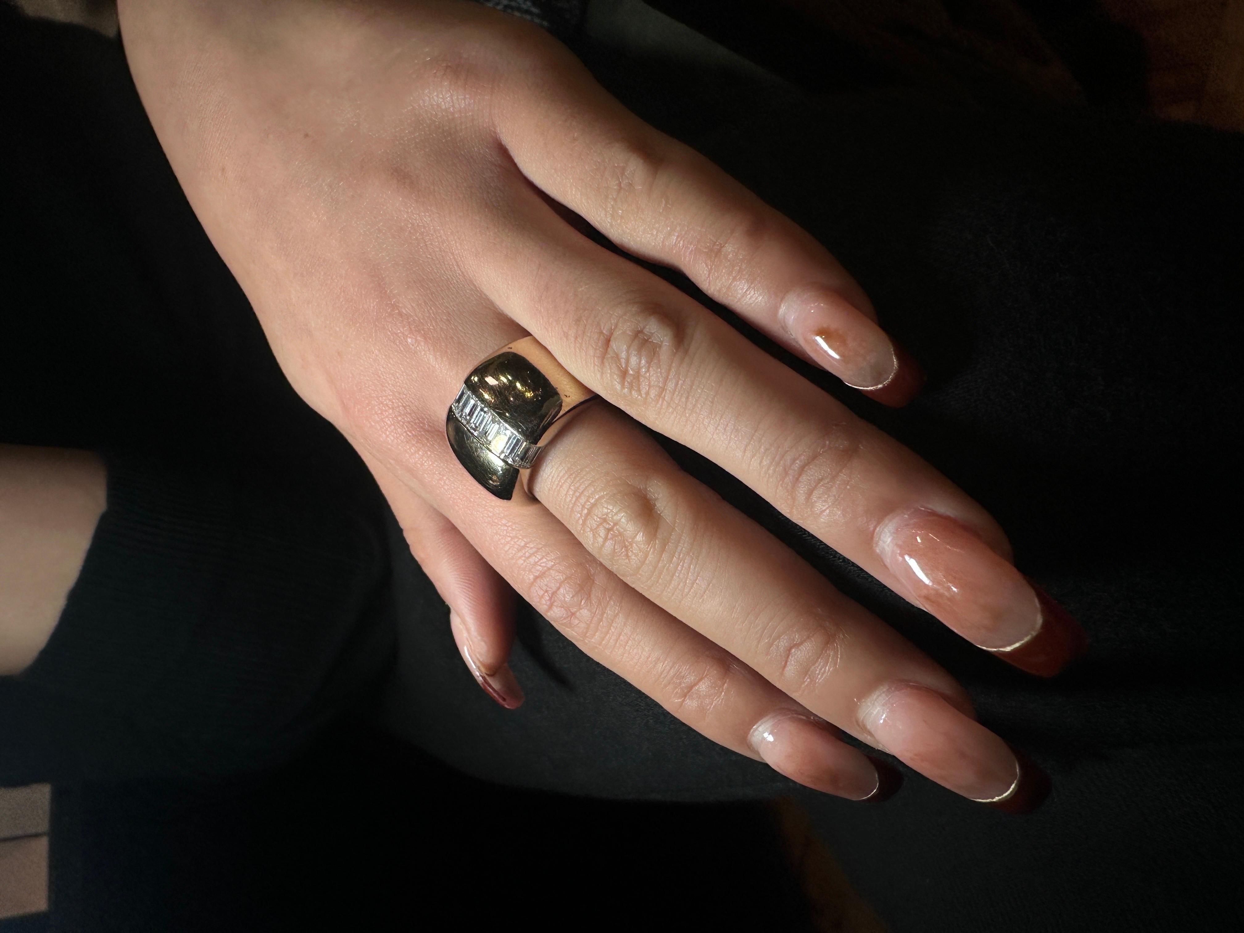 Vhernier diamond ring  In Good Condition In London, GB