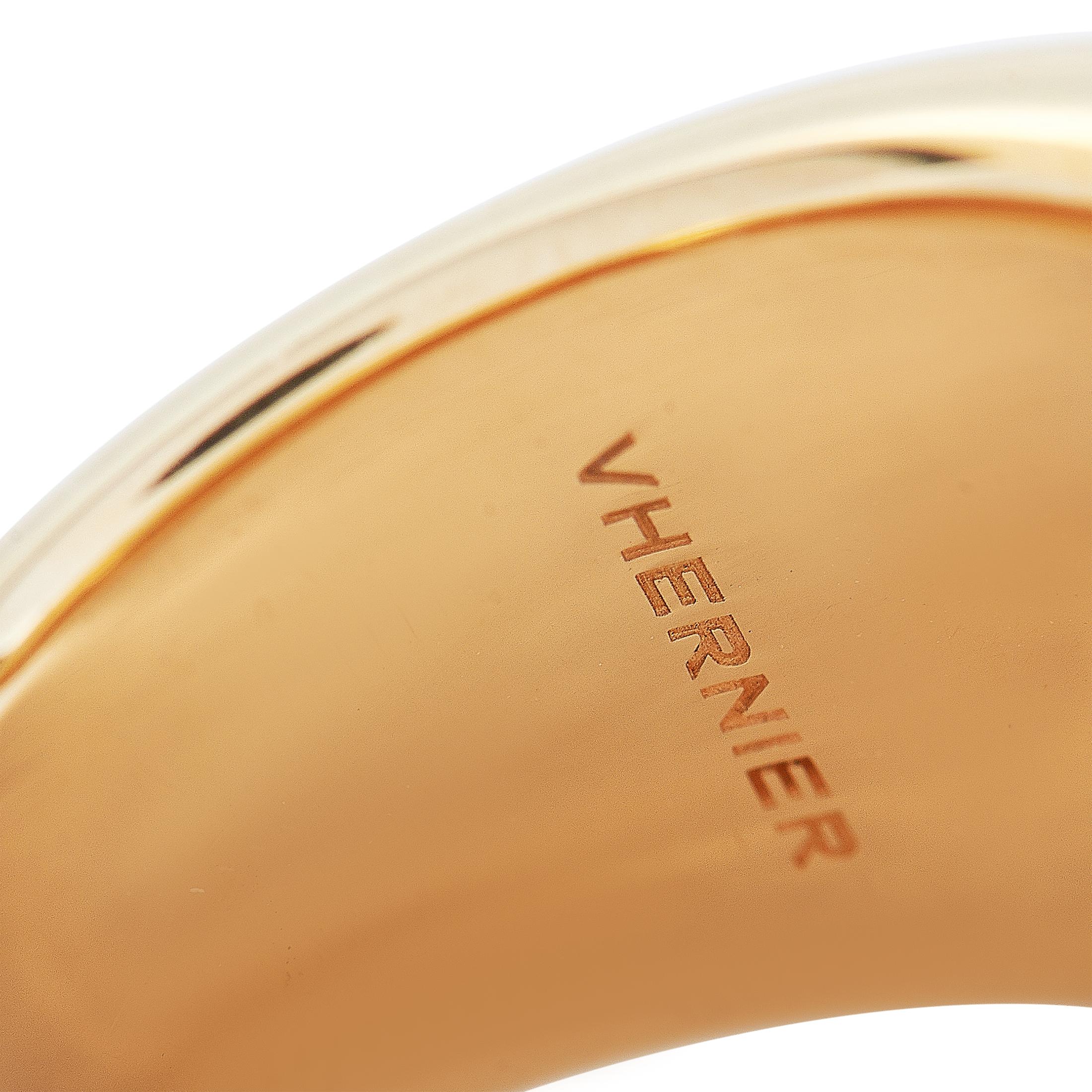 Vhernier Eclisse Medio 18 Karat Rose Gold Turquoise and Rock Crystal Ring 1