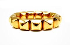 Bracelet jonc Vhernier Freccia en or jaune