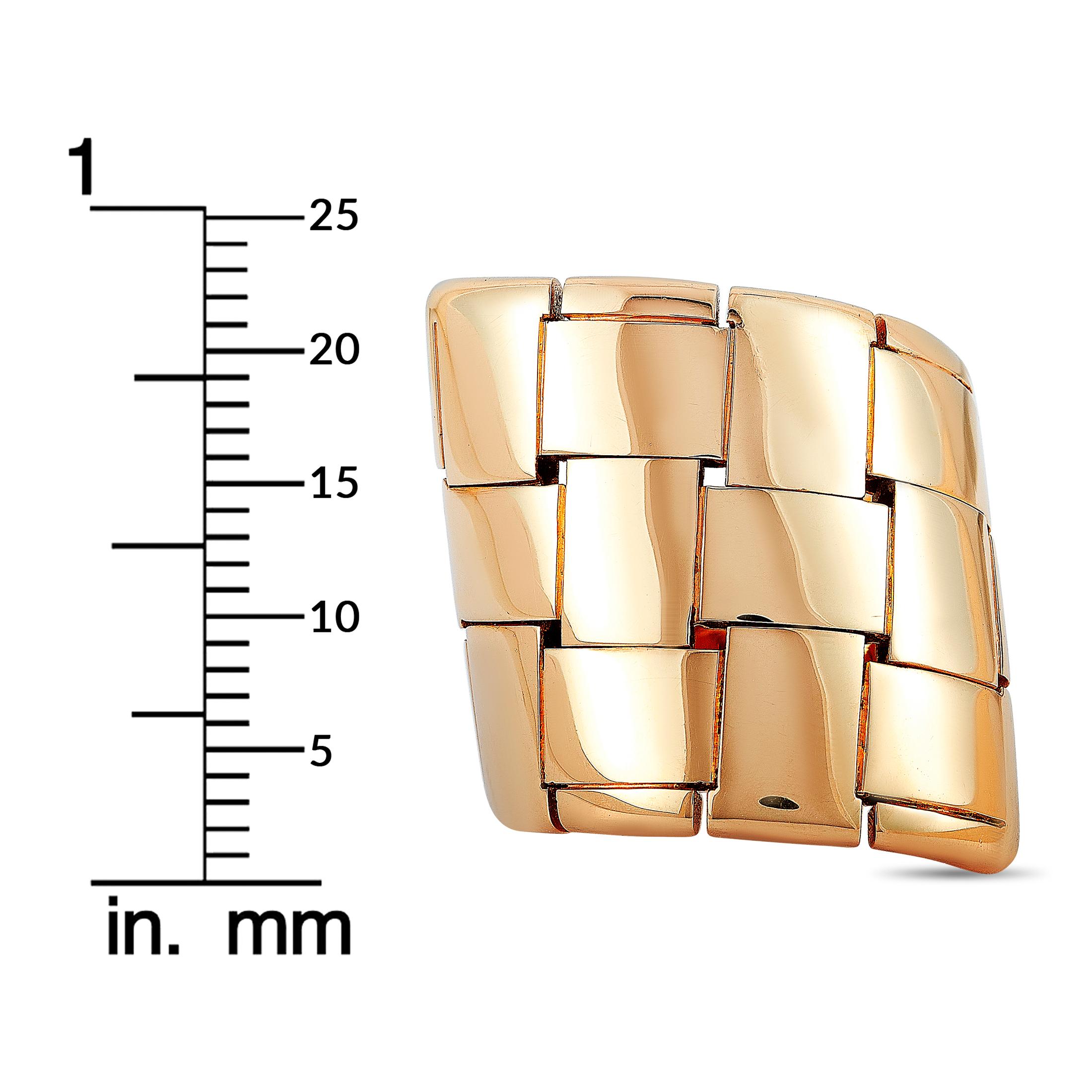 Vhernier Giunco Due 18 Karat Rose Gold Ring 4