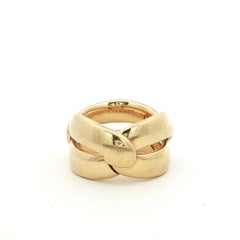 Anello Vhernier Olimpia in oro giallo 18k