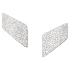 Vhernier Pavé Diamant Vague Ohrringe