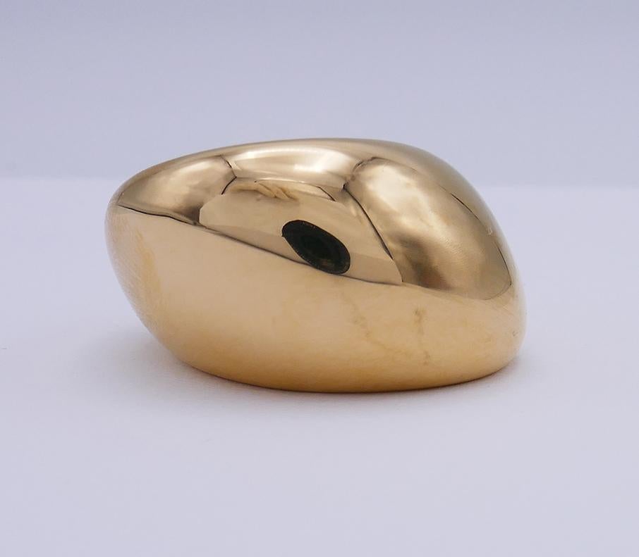 Vhernier Pirouette Ring 18k Gold Estate Jewelry In Good Condition In Beverly Hills, CA