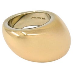 Antique Vhernier Pirouette Ring 18k Rose and White Gold