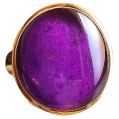 Vhernier Sugilite Bergkristall-Ring aus der Kollektion Giotto