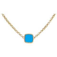 Collier à pendentifs en turquoise de Vhernier