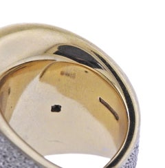 Vhernier Vague Diamond Gold Ring