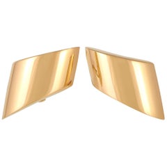 Vhernier Vague Medio 18 Karat Rose Gold Earclips