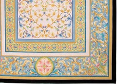 VIA COMO 'Ancien' Rug Carpet Baroque One of a kind Vintage Size 6'7" x 9' 10" ft