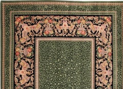 VIA COMO 'Animal Baroque' Rug Carpet Wool Extra Fine 6x9 ft One of a Kind RARE