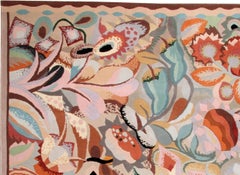 VIA COMO 'Hawaii Art Deco' Rug One of a Kind Carpet 6x9 ft Fine Wool RARE