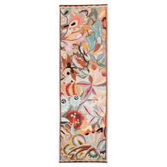 Via Como Tappeto Runner 'Art Deco Maui' 3x10 ft Tappeto unico in lana fine RARO