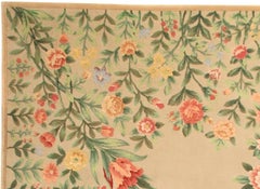 VIA COMO 'Campo Di Fiori' Rug 6x9 ft Carpet Wool Silk Hand Knotted One of a Kind