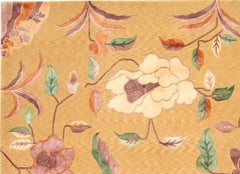 VIA COMO 'Chinoiserie Viola Vintage' Rug Art Deco Chinese Carpet Vintage 6x9 ft