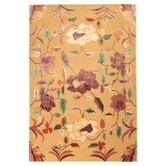 VIA COMO 'Chinoiserie Viola Vintage' Rug Art Deco Chinese Carpet Vintage 6x9 ft