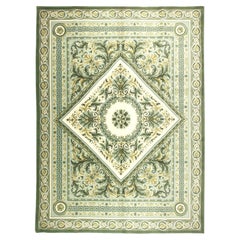 VIA COMO 'Cirano' HandKnotted Carpet Rug Wool & Silk 10x13 ft One of a Kind RARE