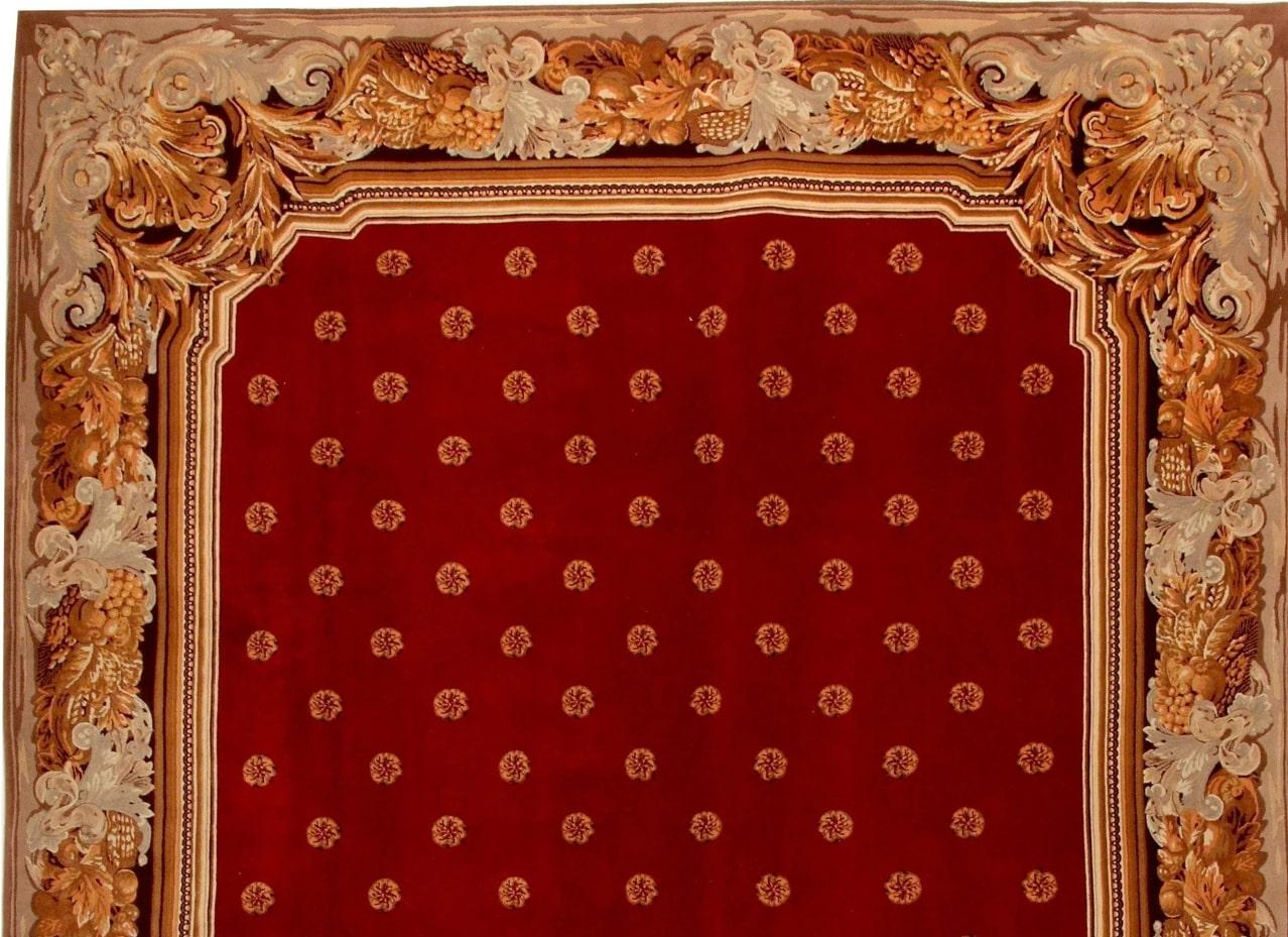 'Ferutage Rosso' Rug - Size 9' x 12'

Material: 100% Wool.


It is a one-of-a-kind rug and a rare piece. A truly remarkable work of art. This rug has been hand-knotted with the finest New Zealand Wool by skilled artisans, using a centuries old