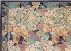 Via Como, 'Floreal' Rug Size 6x9 Hand Knotted Wool Carpet Ca. 2000 One of a kind