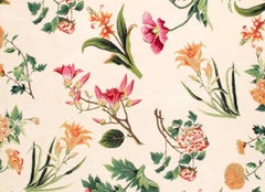 VIA COMO 'Giardino Cinese' Rug 6x9 ft One of a Kind Carpet Wool Silk Extra Fine