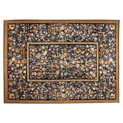 Via Como - 'Il Giardino- 6x9 ft Hand Knotted Rug Wool Silk Rare One of a Kind