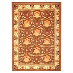 VIA COMO 'Japures Marr' Hand Knotted Wool&Silk Rug 10x14 ft One of a Kind Carpet