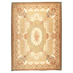 VIA COMO 'Ligure'Hand Knotted Carpet Rug Wool & Silk 10x13 ft One of a Kind RARE