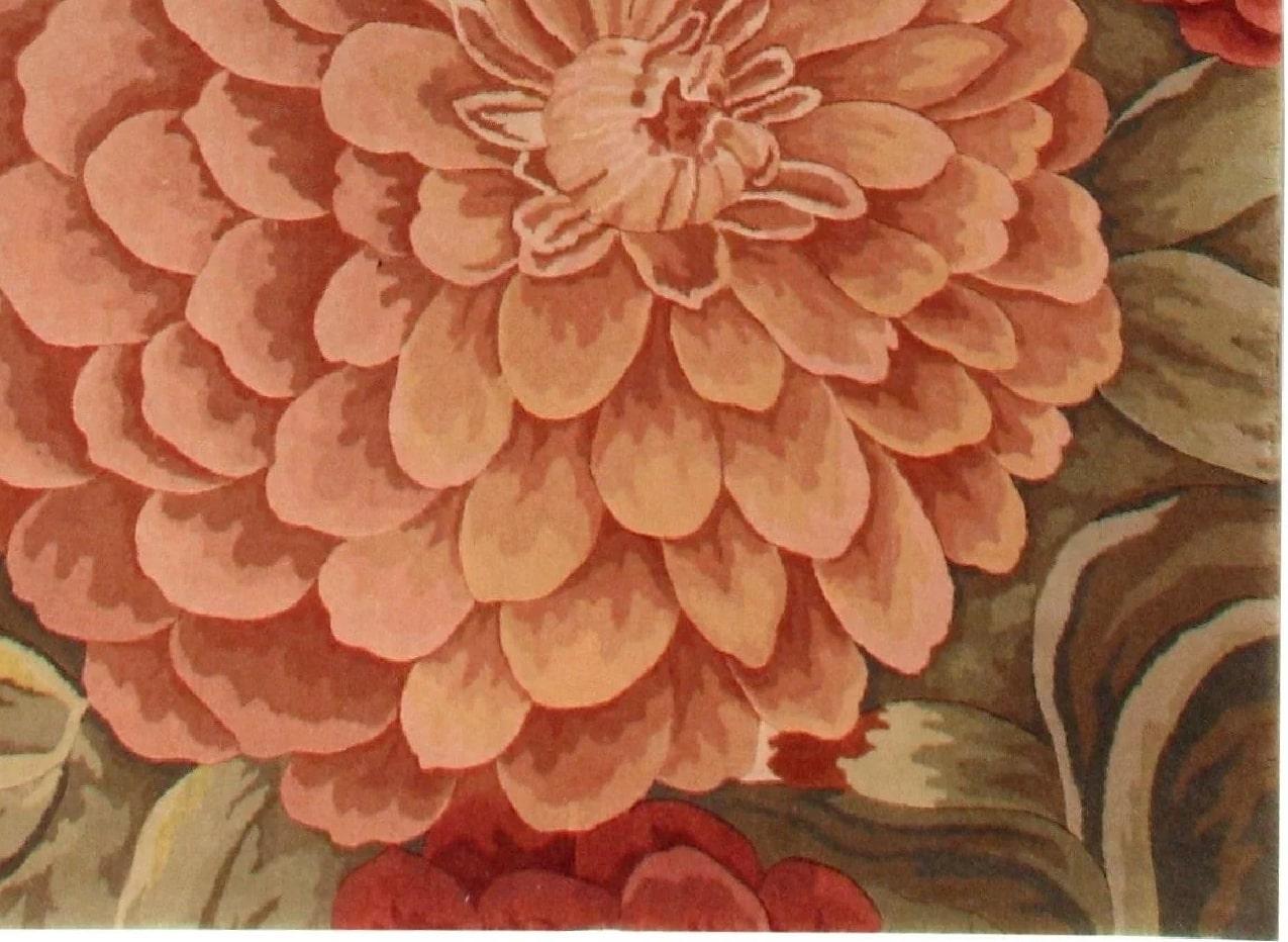 Unknown Via Como, 'Peonies Soft' Runner Rug For Sale
